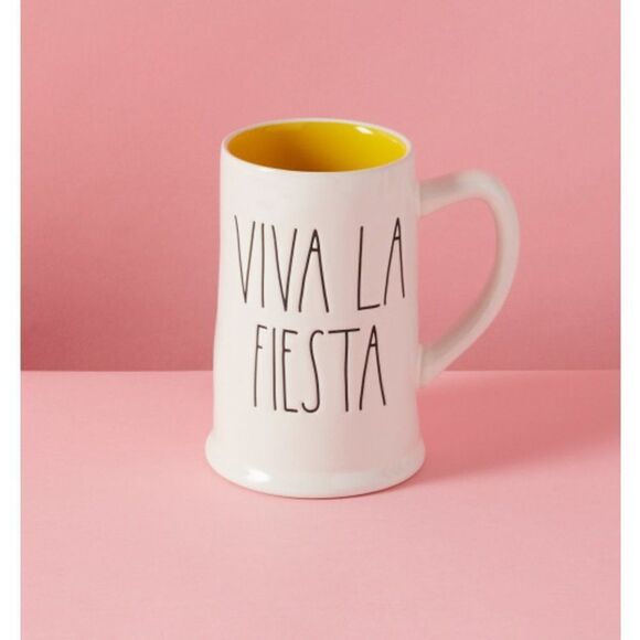 RAE DUNN Viva La Fiesta Beer Stein - Picture 1 of 1